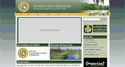 Desktop Screenshot of lgagolf.org